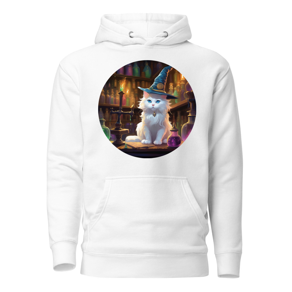 PugMug Custom White Ragdoll Cat Hoodie