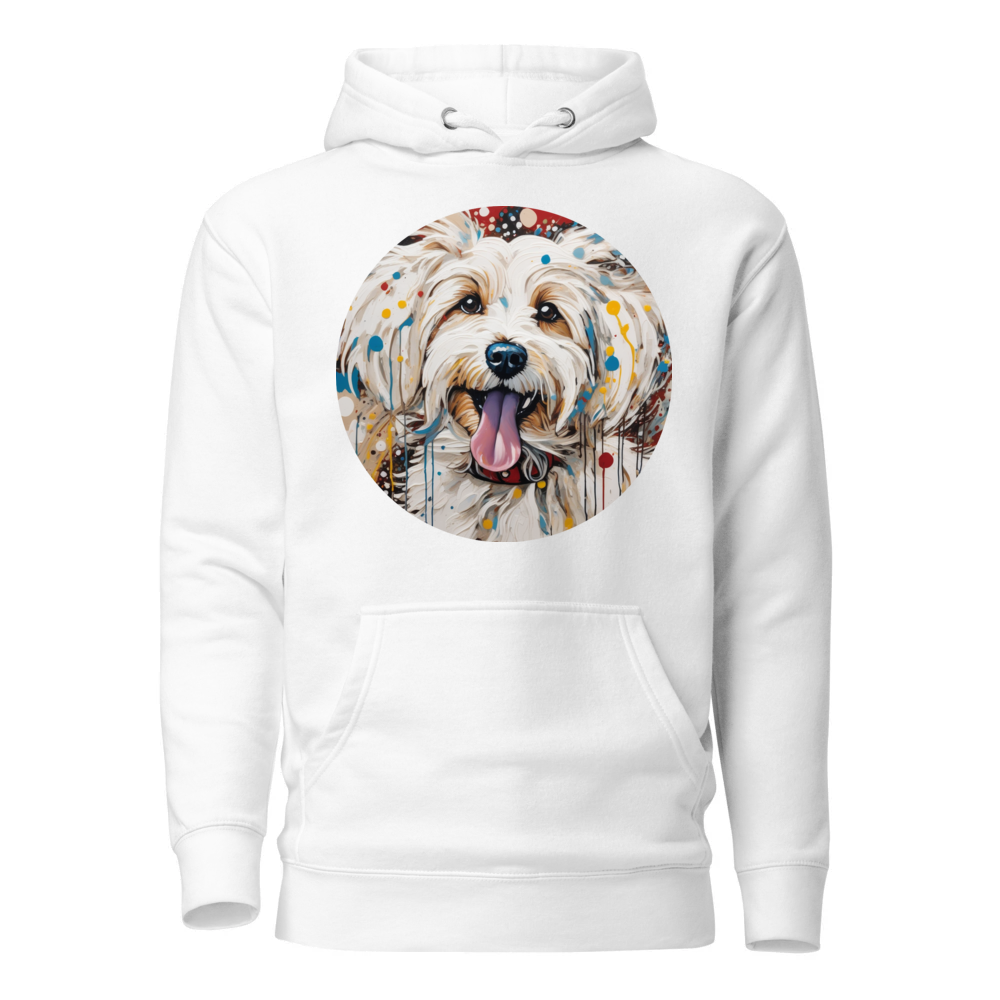PugMug Custom White Havanese Dog Hoodie