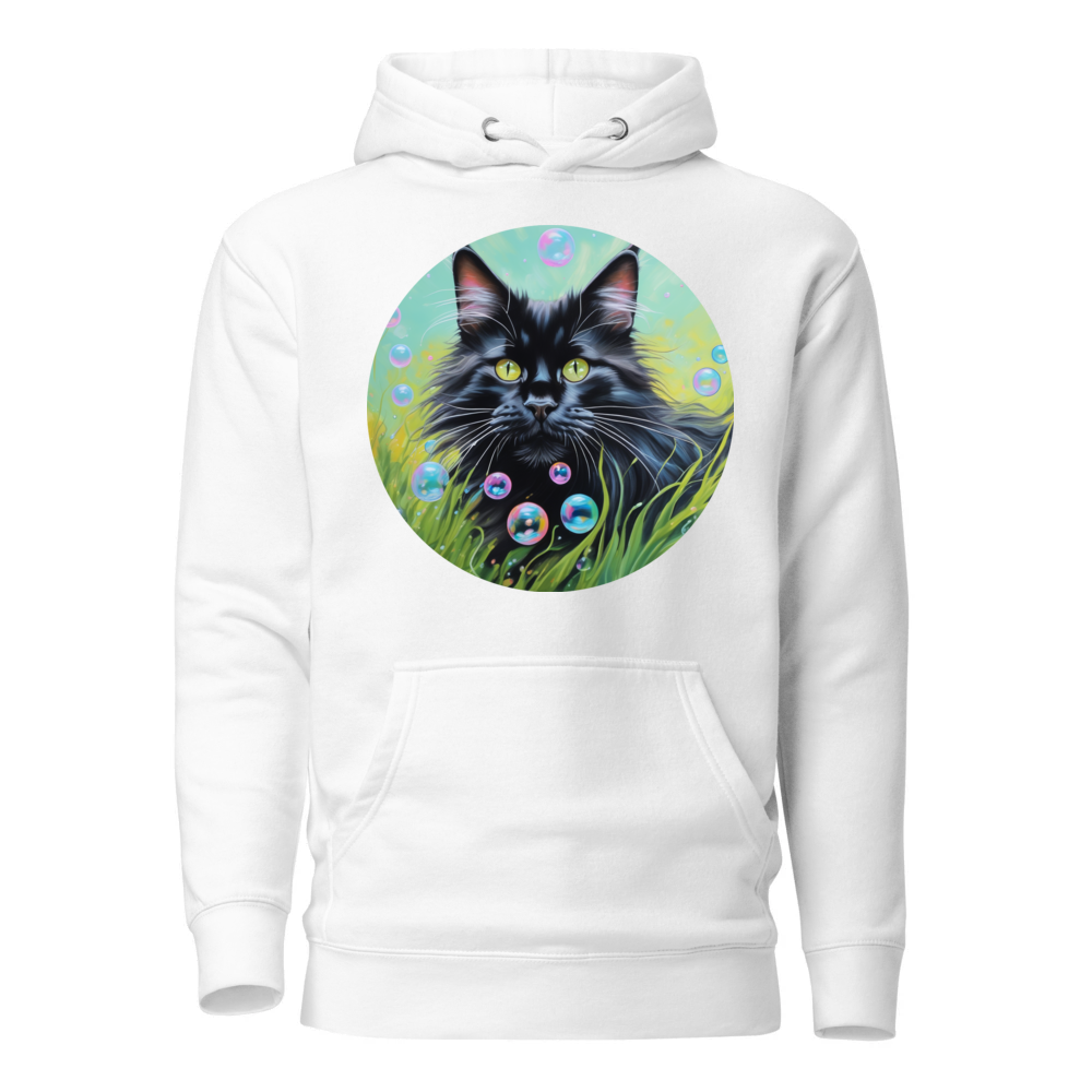 PugMug Custom Black Maine Coon Cat Hoodie
