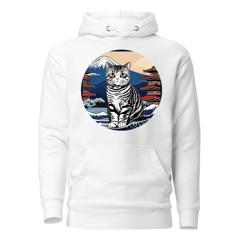 PugMug Custom Tabby Scottish Fold Cat Hoodie