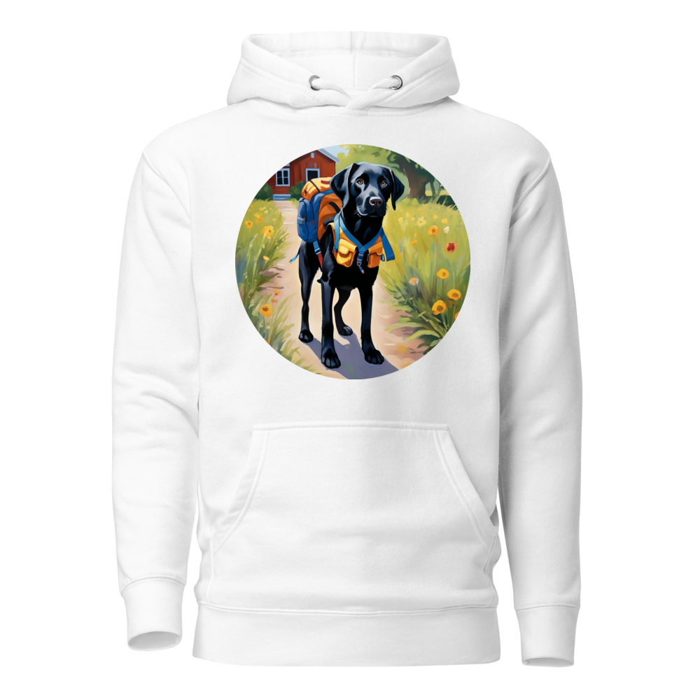 PugMug Custom Black Labrador Retriever Hoodie