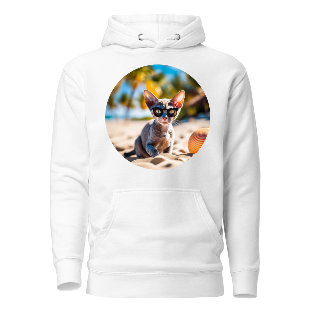 PugMug Custom Tabby Devon Rex Cat Hoodie