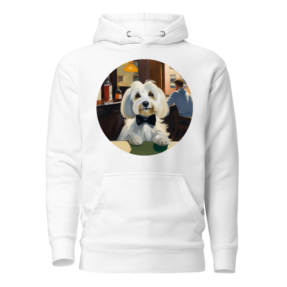 PugMug Custom White Havanese Dog Hoodie