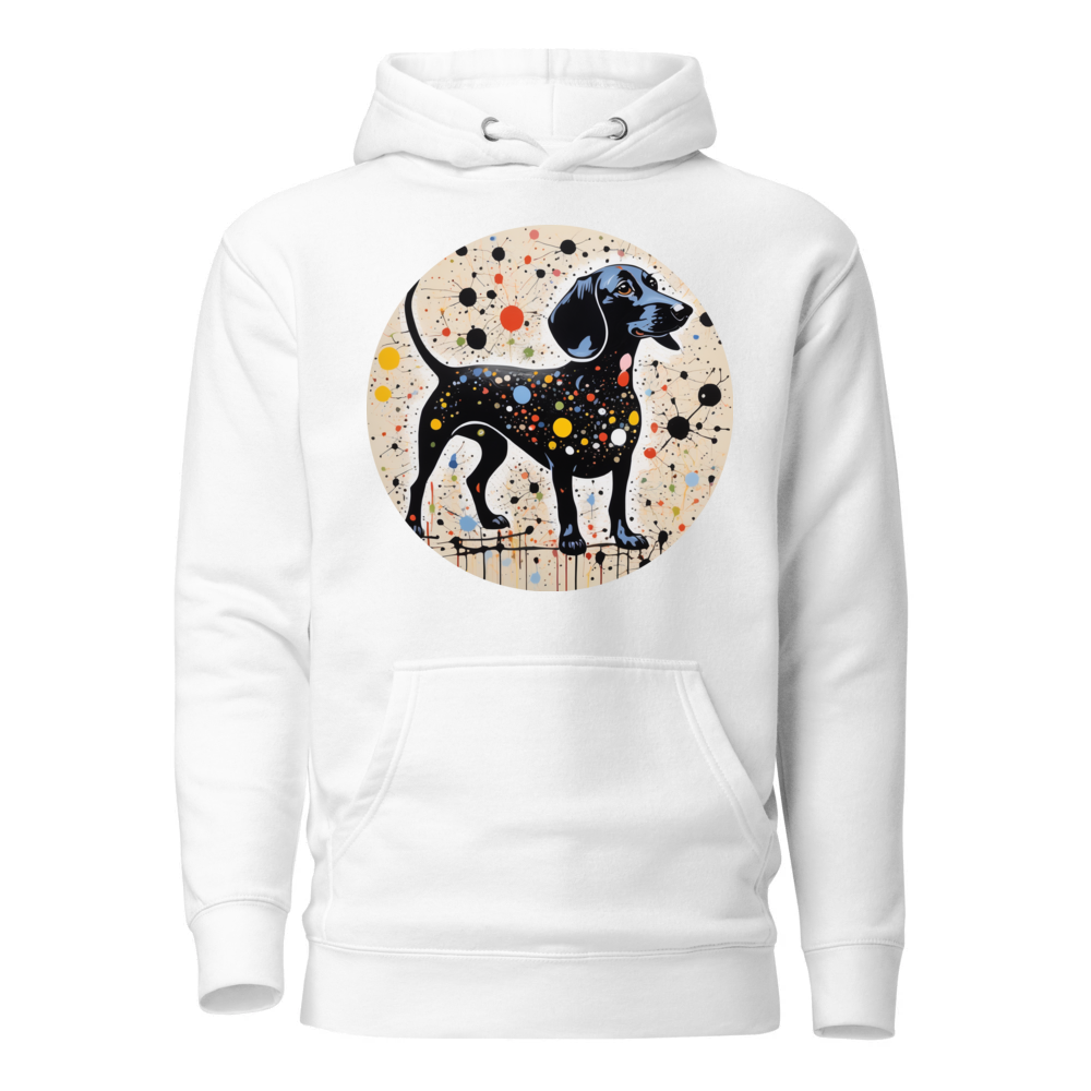 PugMug Custom Black Dachshund Hoodie