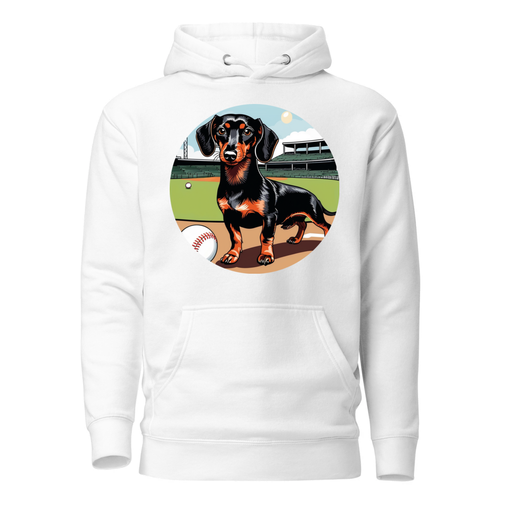 PugMug Custom Black Dachshund Hoodie