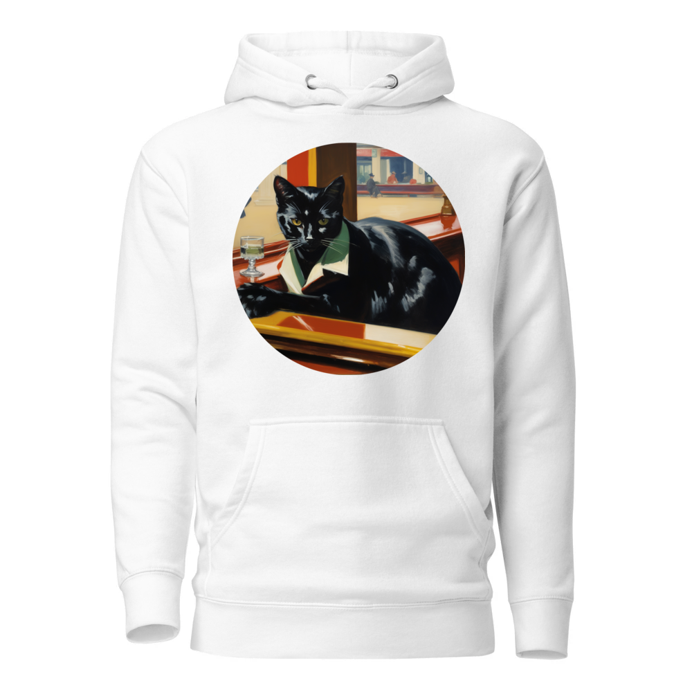 PugMug Custom Black Companion Cat Hoodie