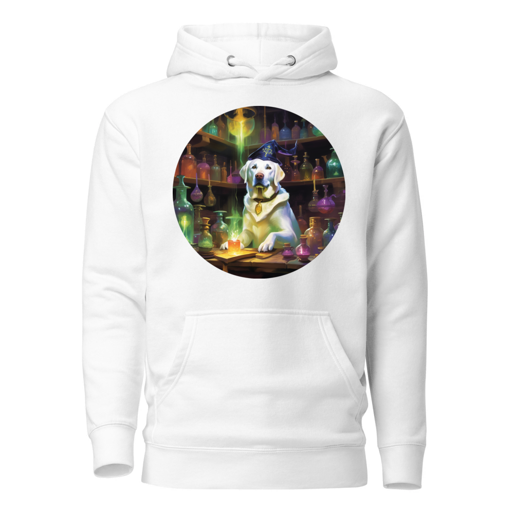 PugMug Custom White Labrador Retriever Hoodie