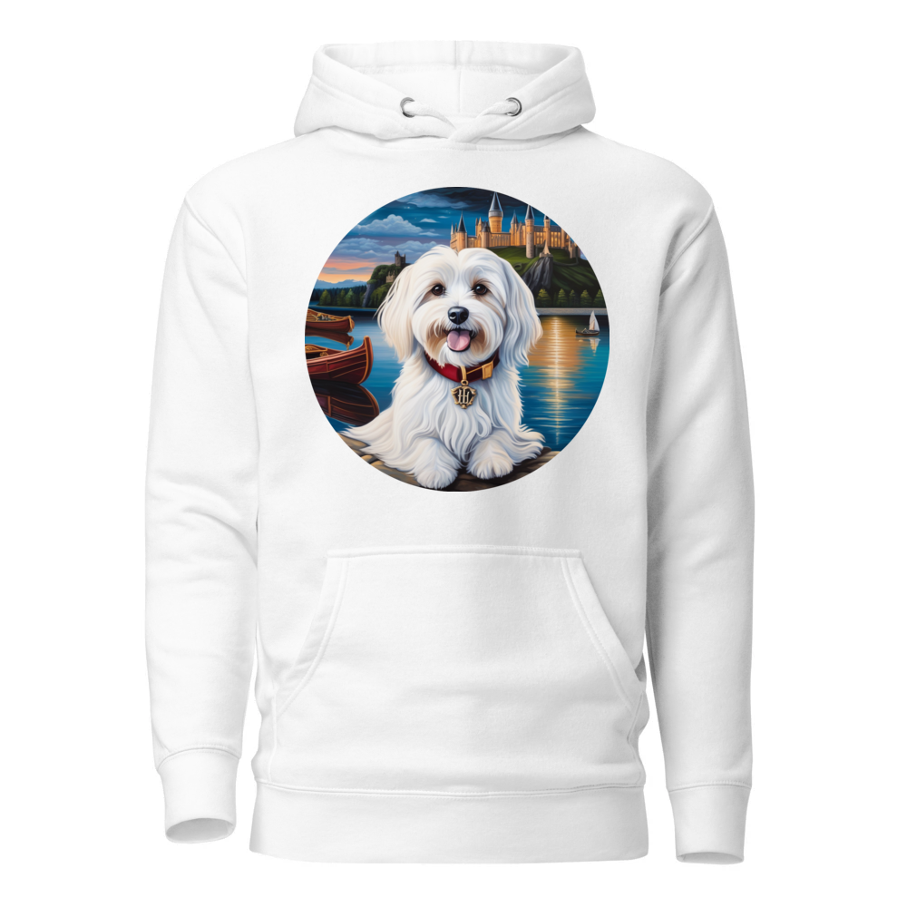 PugMug Custom White Havanese Dog Hoodie