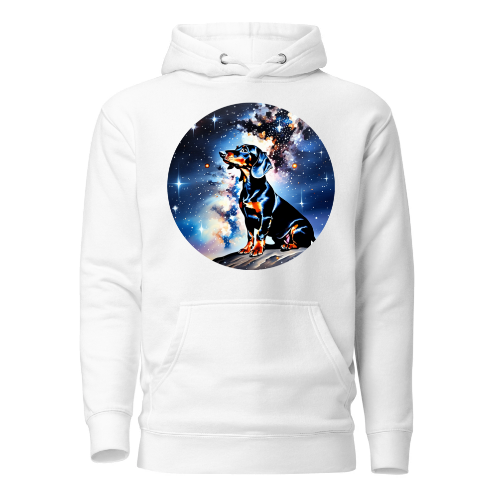 PugMug Custom Black Dachshund Hoodie