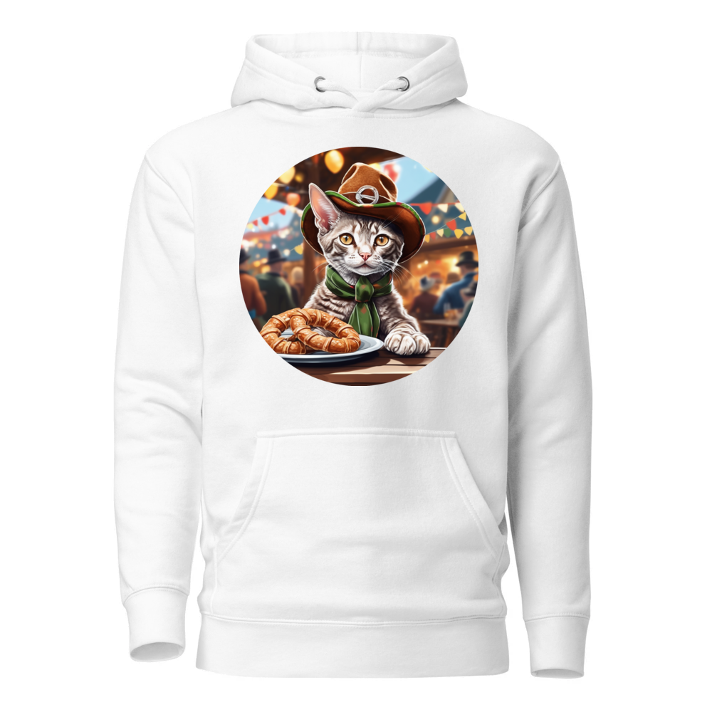 PugMug Custom Tabby Devon Rex Cat Hoodie