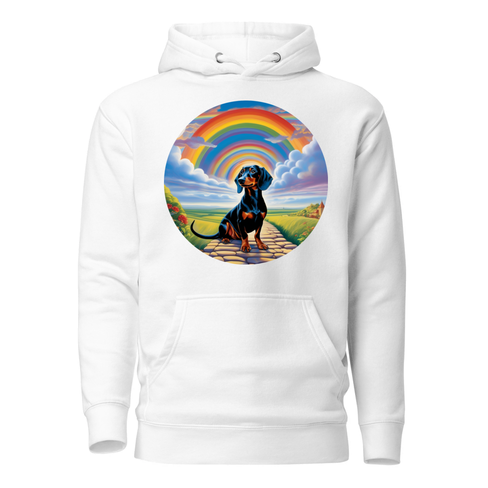PugMug Custom Black Dachshund Hoodie