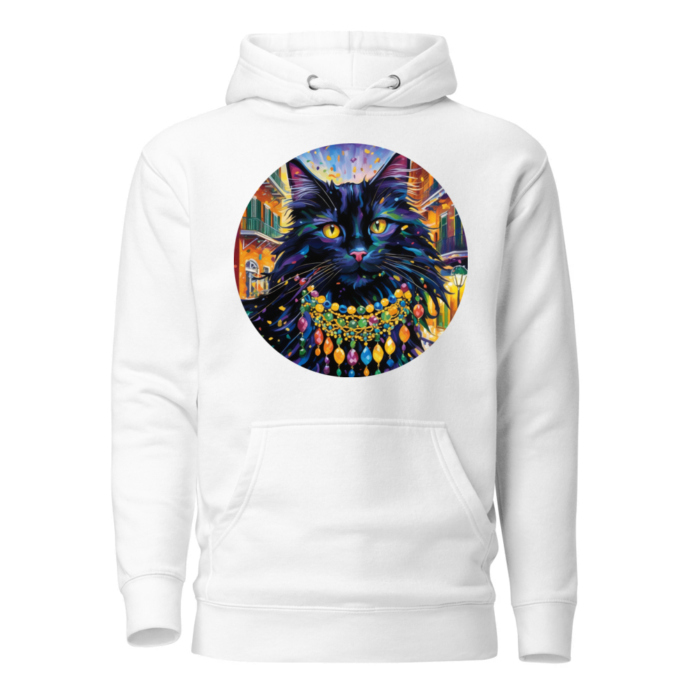 PugMug Custom Black Maine Coon Cat Hoodie