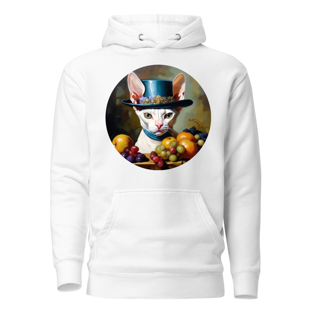 PugMug Custom White Sphynx Cat Hoodie
