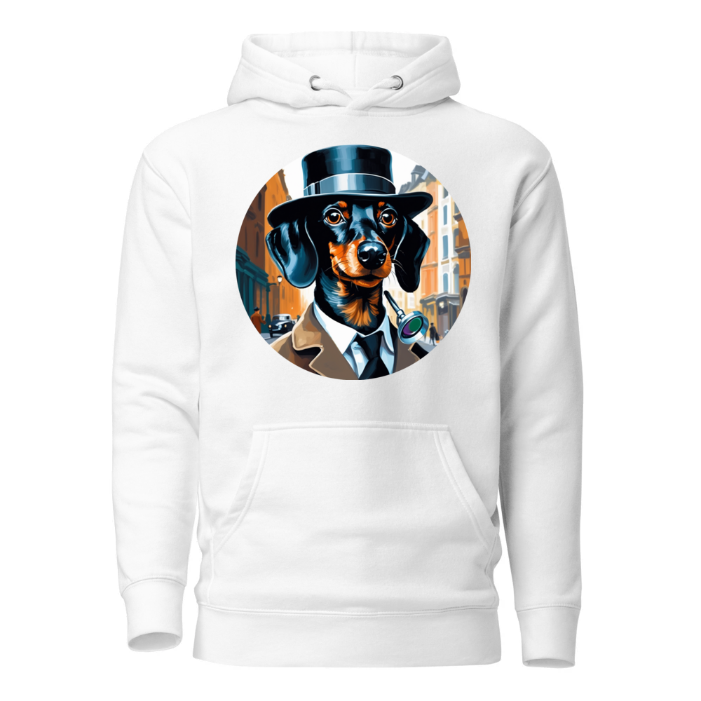 PugMug Custom Black Dachshund Hoodie