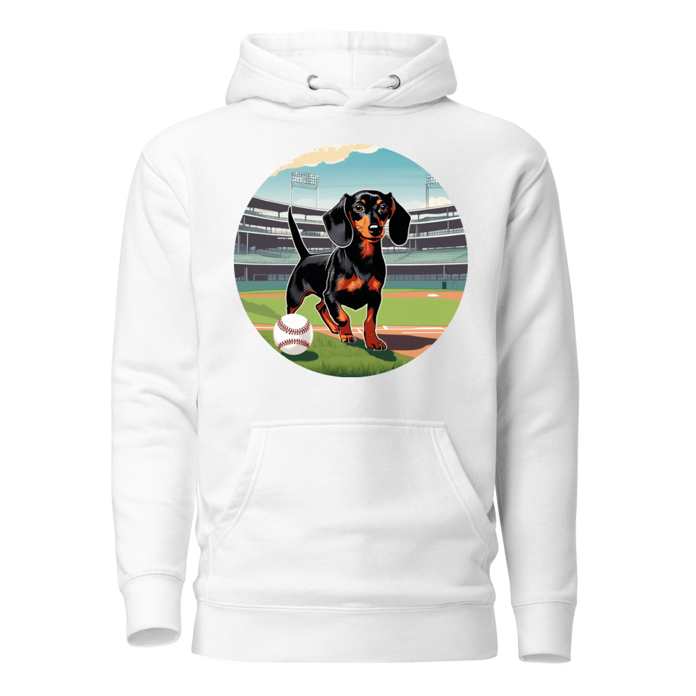 PugMug Custom Black Dachshund Hoodie