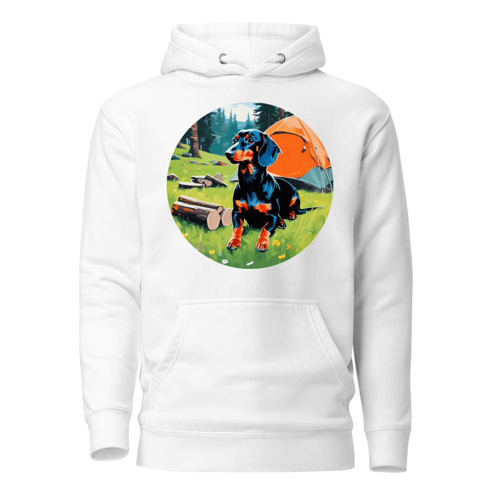 PugMug Custom Black Dachshund Hoodie