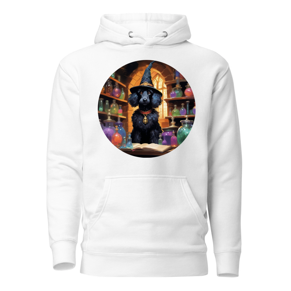 PugMug Custom Black Poodle Hoodie