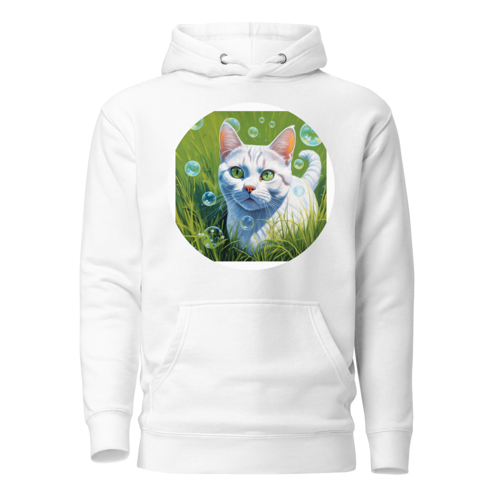 PugMug Custom White American Shorthair Cat Hoodie