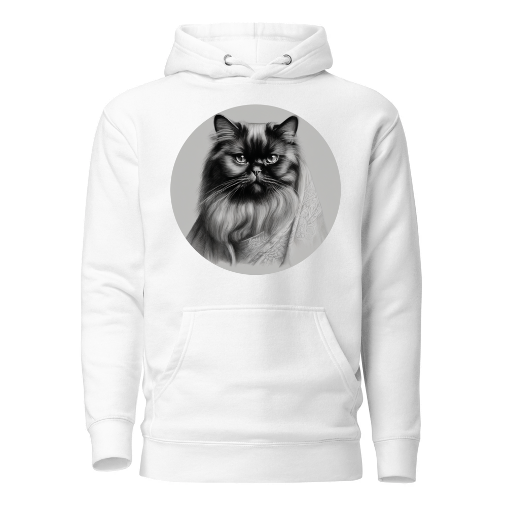 PugMug Custom Black Persian Cat Hoodie