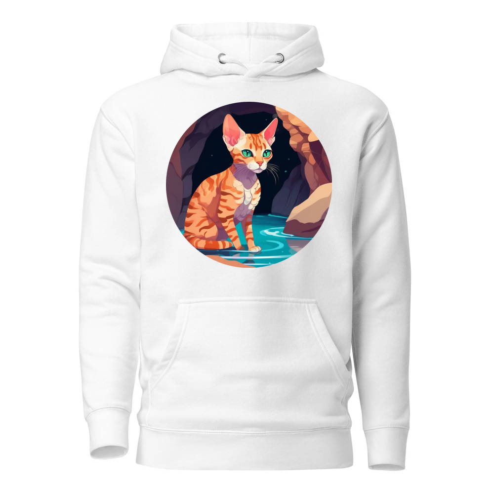 PugMug Custom Tabby Devon Rex Cat Hoodie