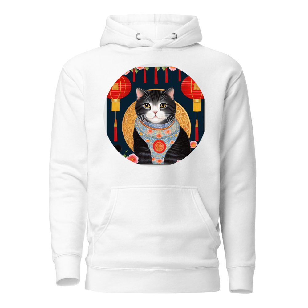 PugMug Custom Black Scottish Fold Cat Hoodie