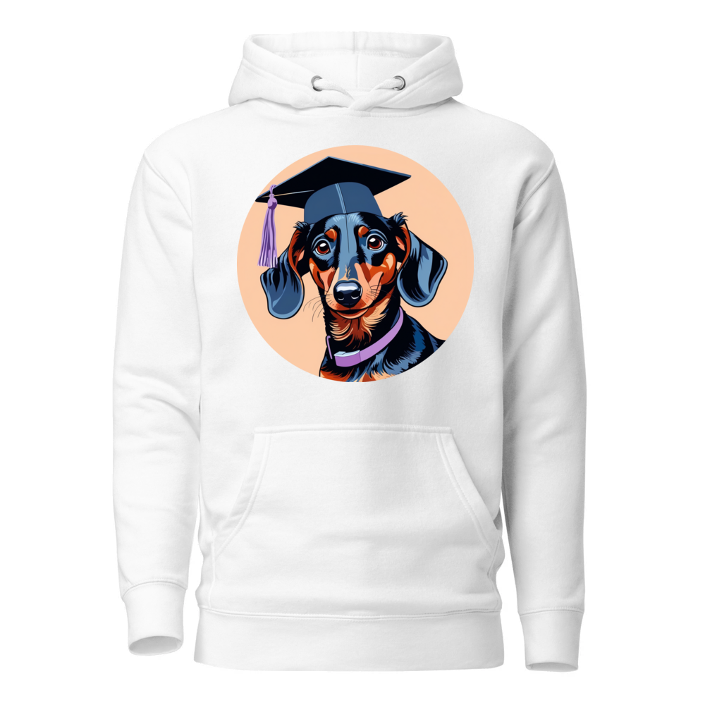 PugMug Custom Black Dachshund Hoodie