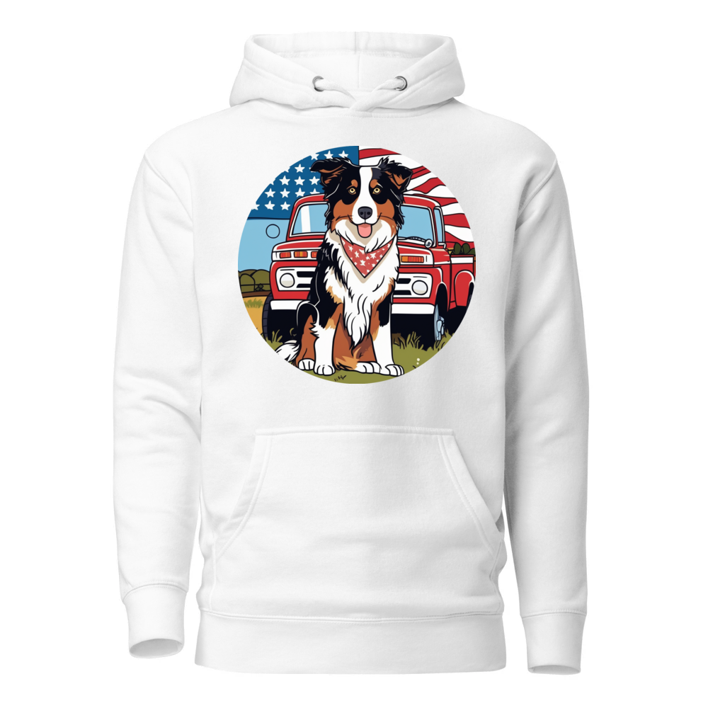 PugMug Custom Australian Shepherd Dog Hoodie