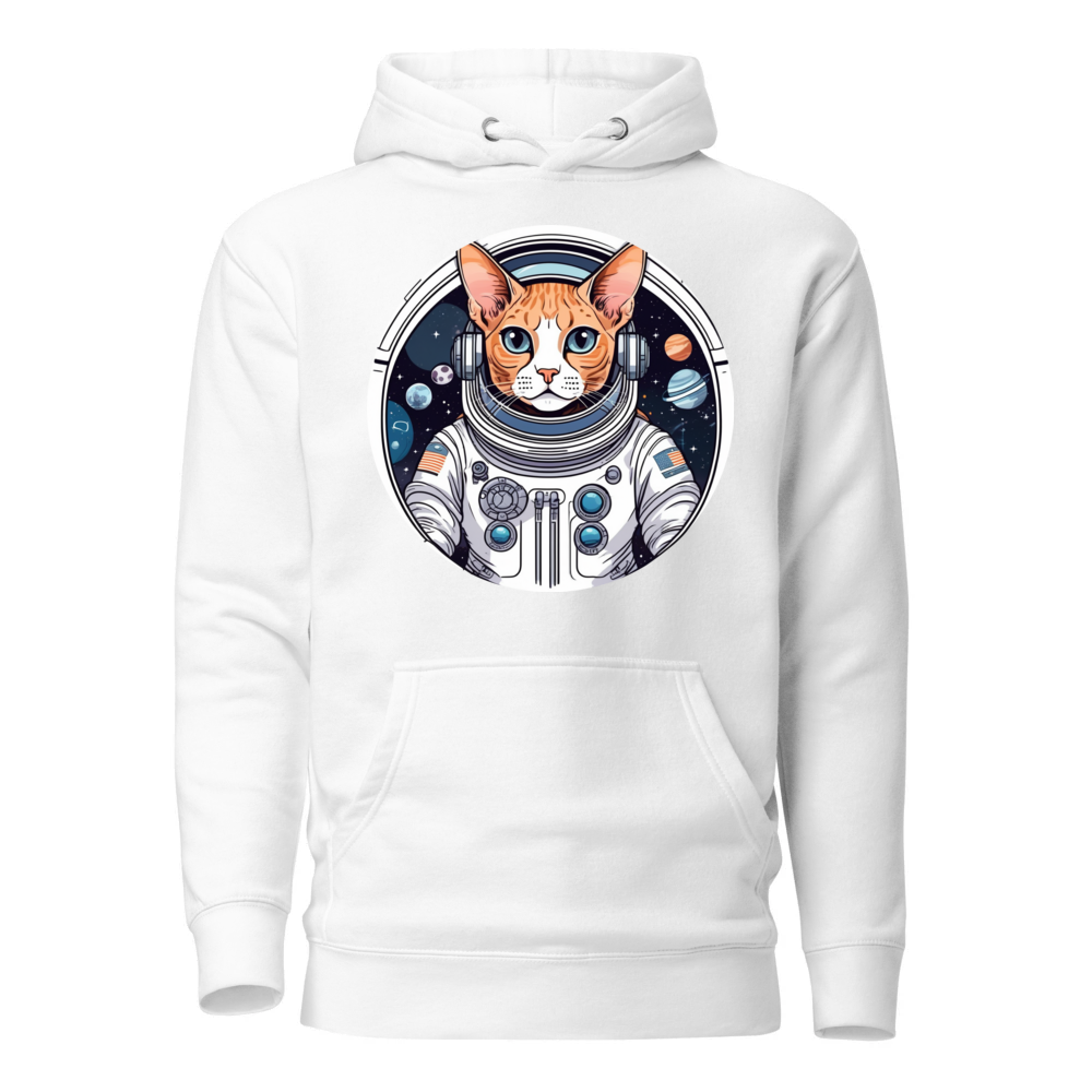 PugMug Custom Tabby Devon Rex Cat Hoodie
