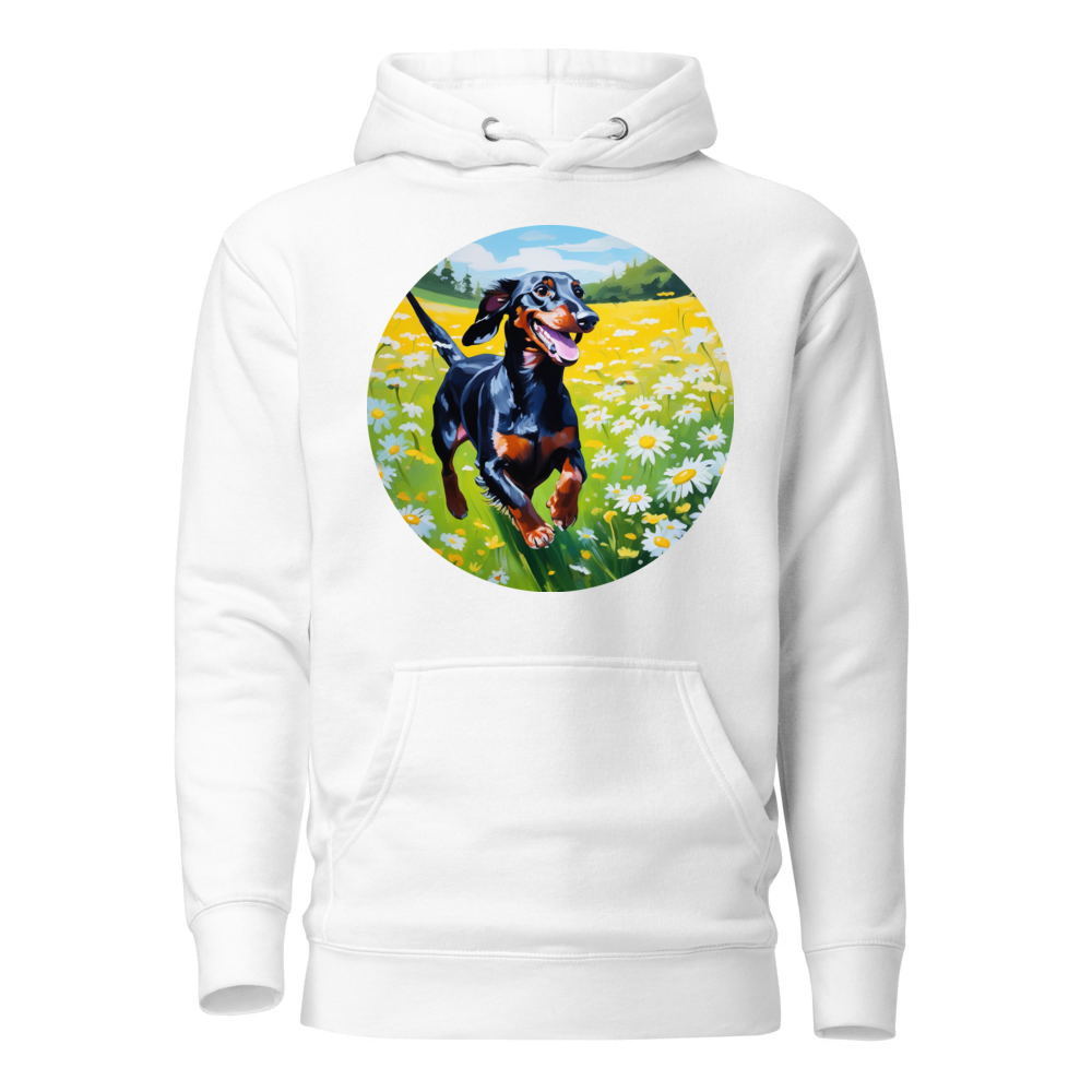 PugMug Custom Black Dachshund Hoodie