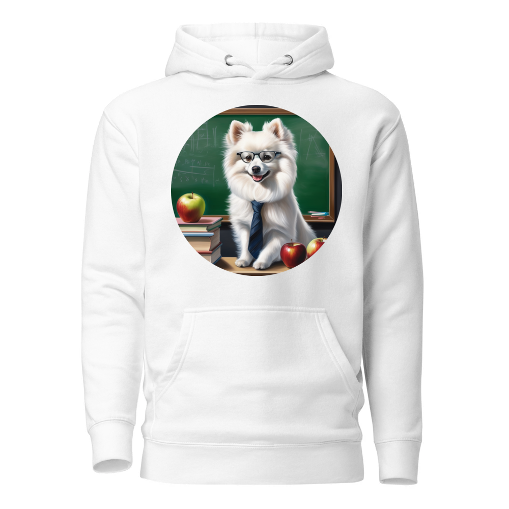 PugMug Custom White Pomeranian Hoodie