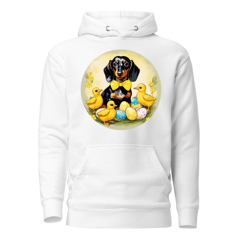 PugMug Custom Black Dachshund Hoodie