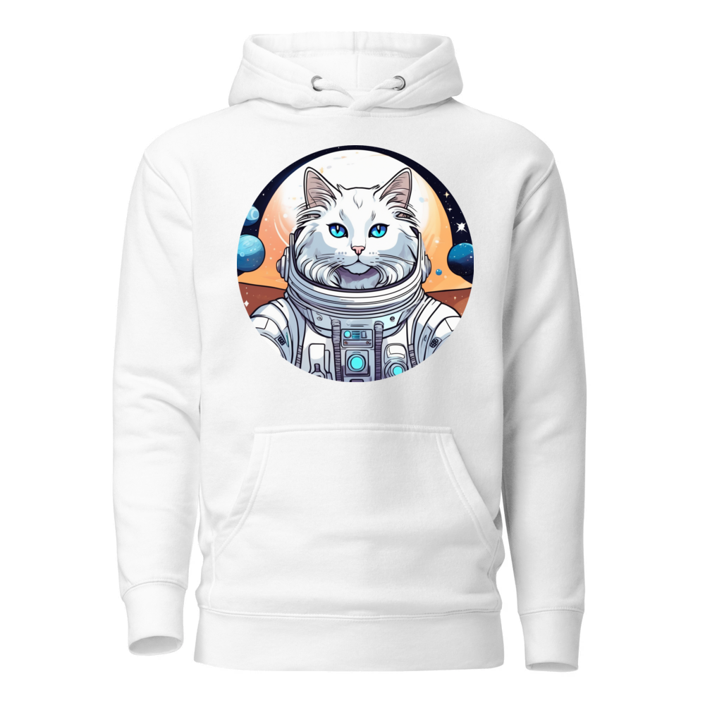 PugMug Custom White Ragdoll Cat Hoodie