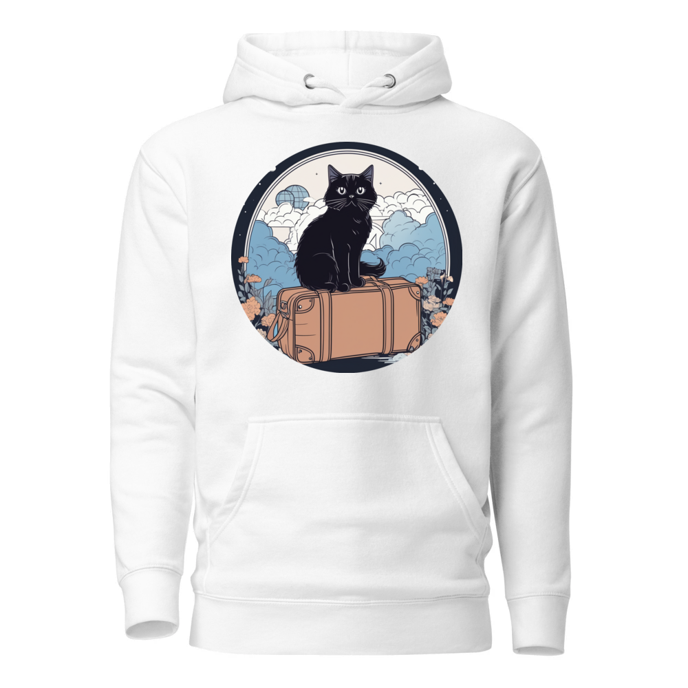 PugMug Custom Black Persian Cat Hoodie