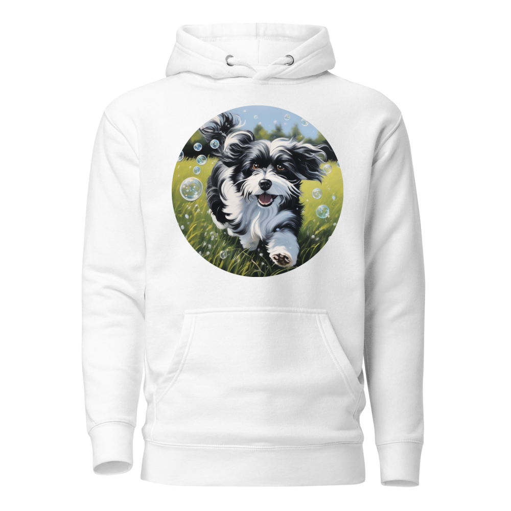 PugMug Custom Black-and-white Havanese Dog Hoodie