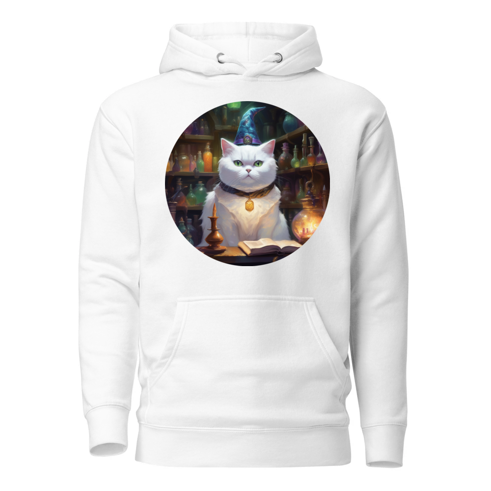 PugMug Custom White British Shorthair Cat Hoodie