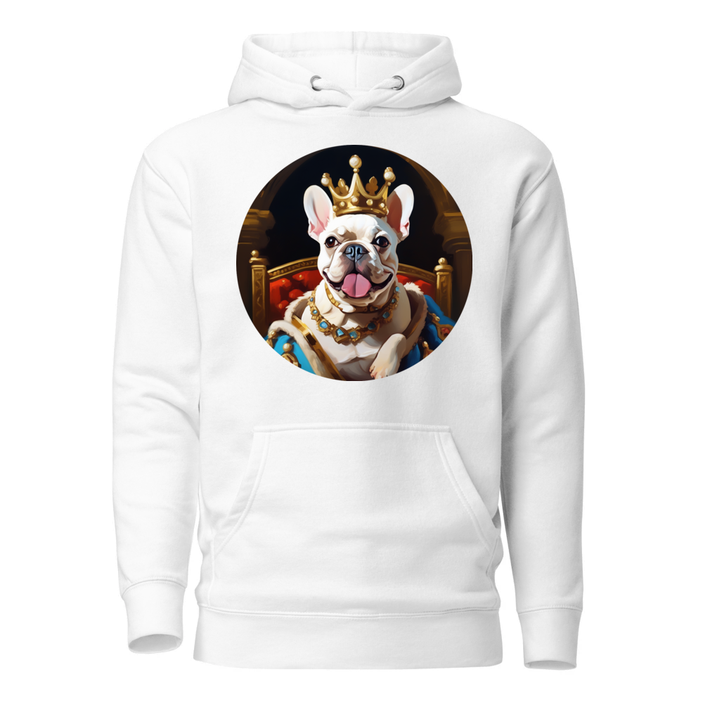 PugMug Custom White French Bulldog Hoodie