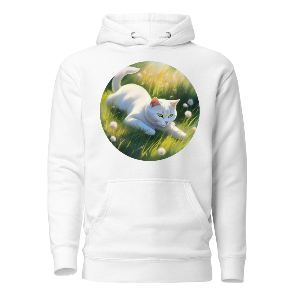 PugMug Custom White British Shorthair Cat Hoodie