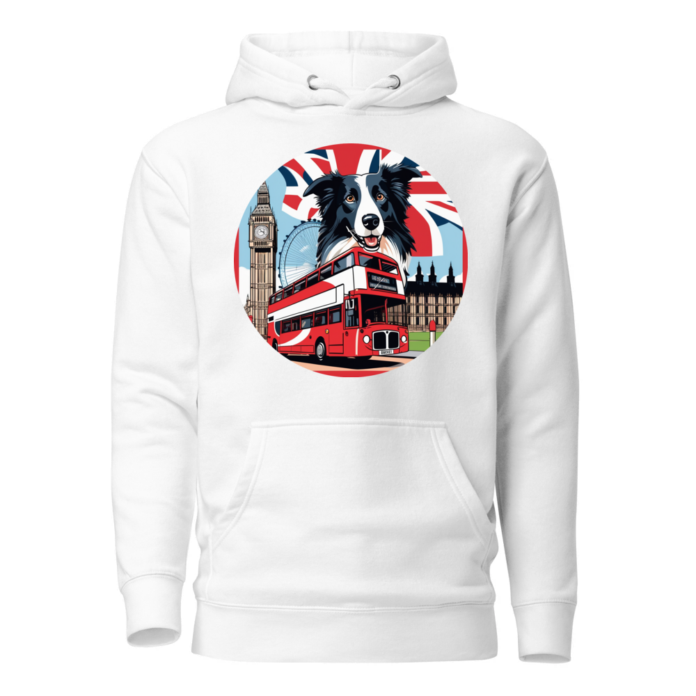 PugMug Custom Border Collie Hoodie