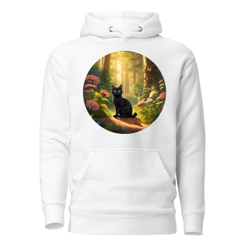 PugMug Custom Black American Shorthair Cat Hoodie