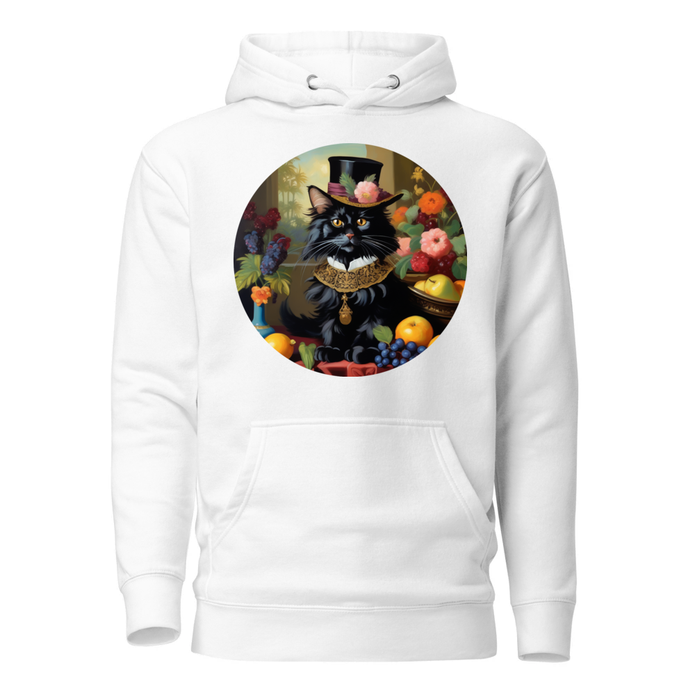 PugMug Custom Black Maine Coon Cat Hoodie