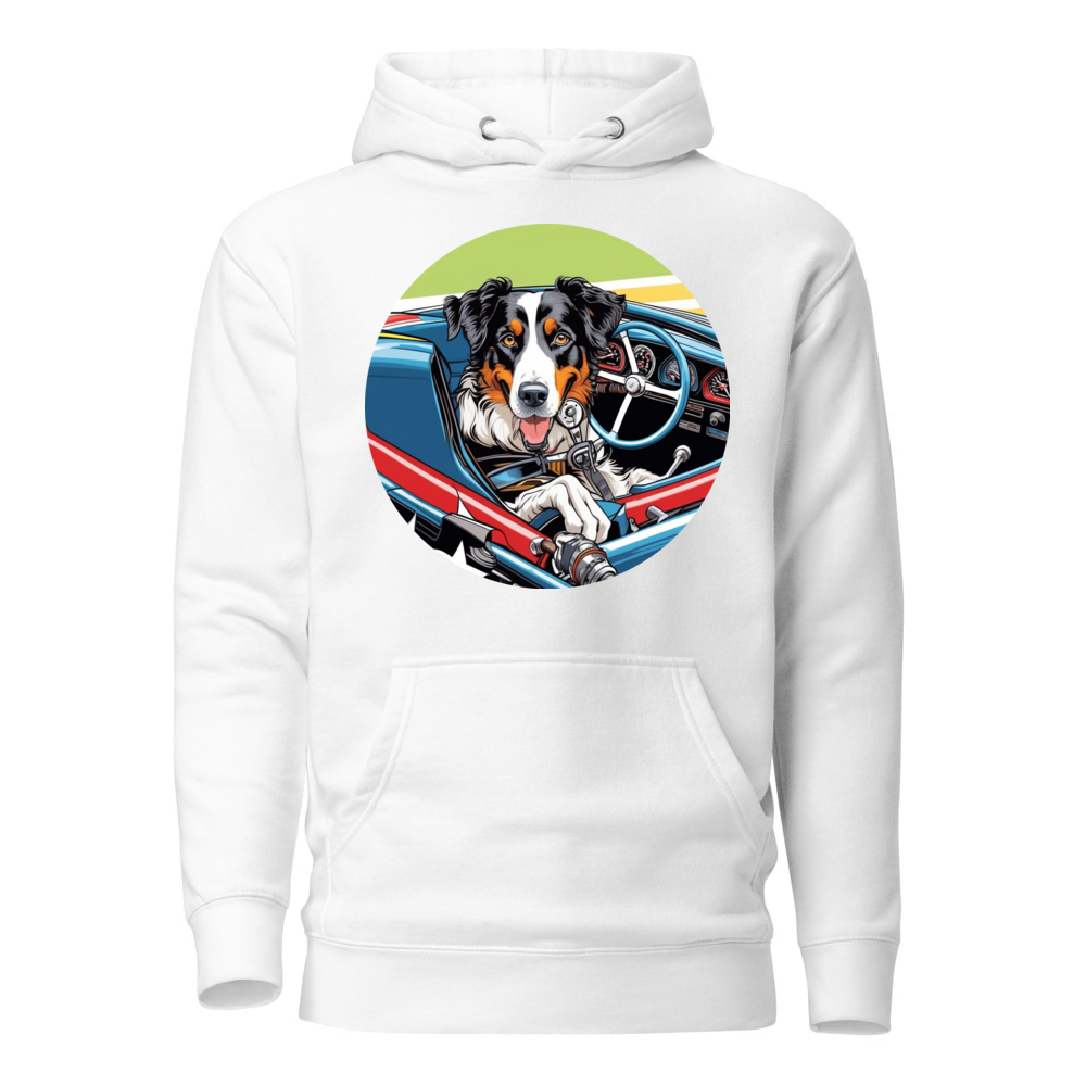 PugMug Custom Miniature American Shepherd Hoodie