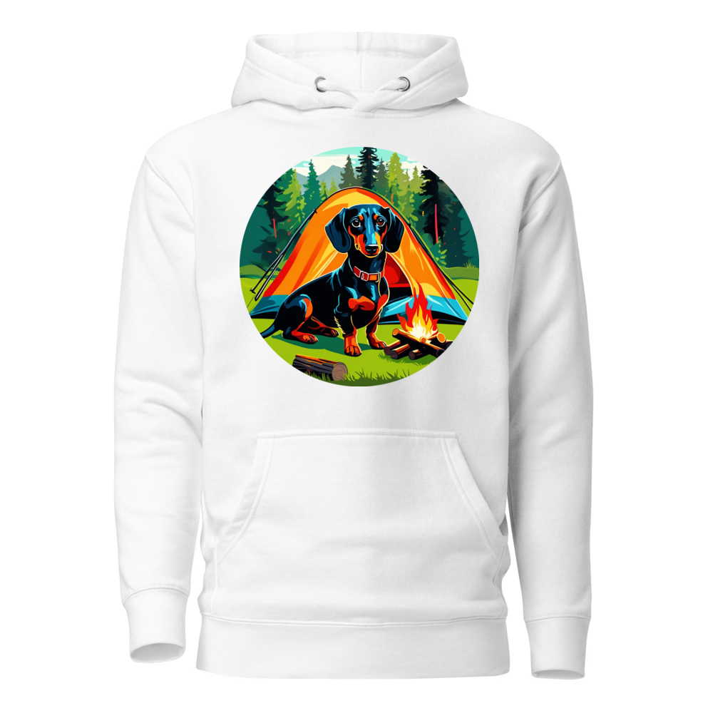 PugMug Custom Black Dachshund Hoodie