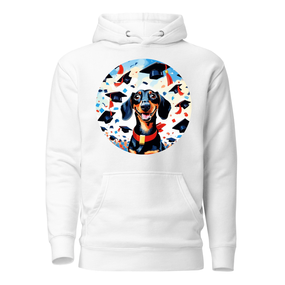PugMug Custom Black Dachshund Hoodie