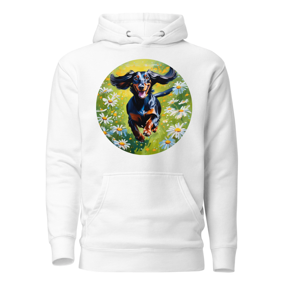PugMug Custom Black Dachshund Hoodie