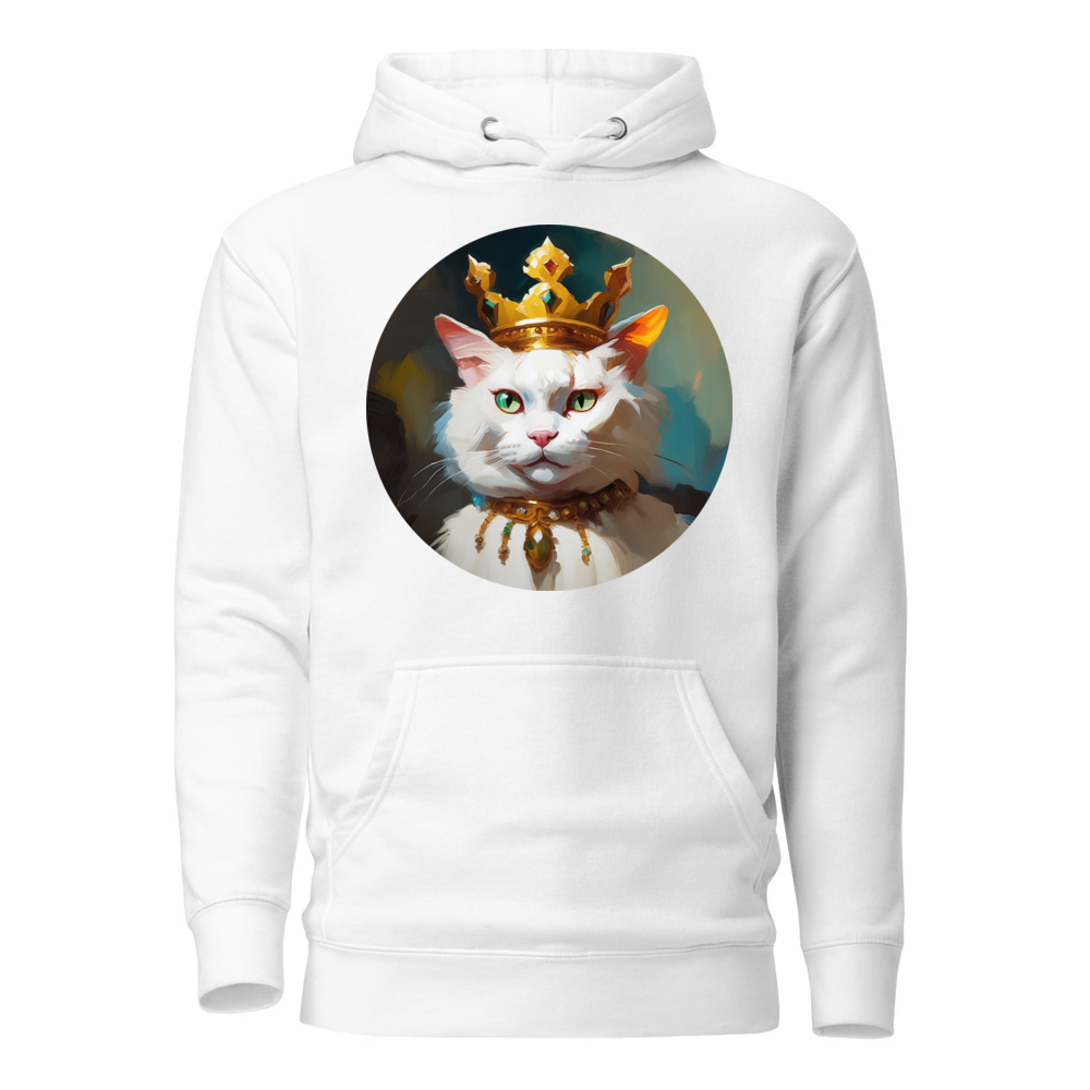 PugMug Custom White Exotic Cat Hoodie