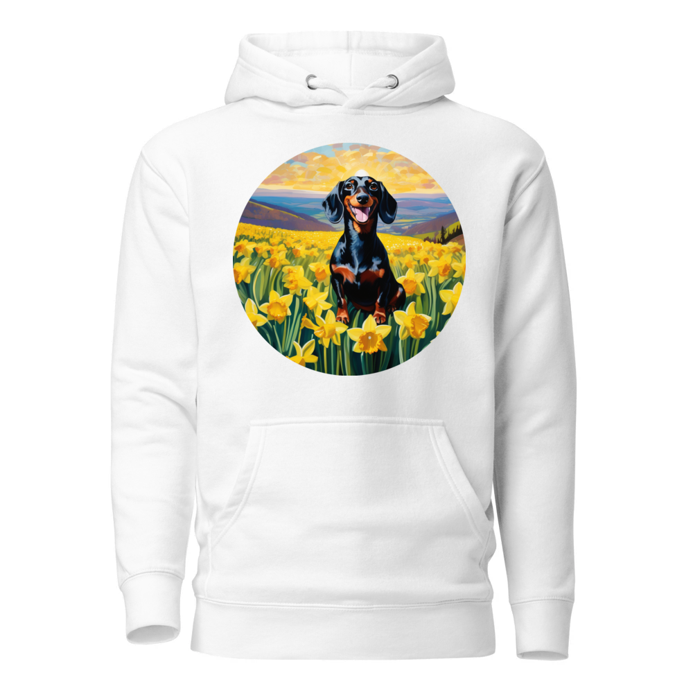 PugMug Custom Black Dachshund Hoodie
