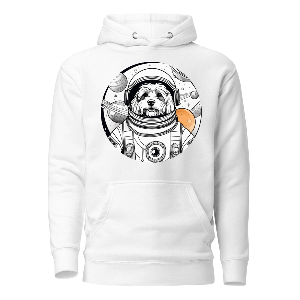 PugMug Custom Black-and-white Havanese Dog Hoodie