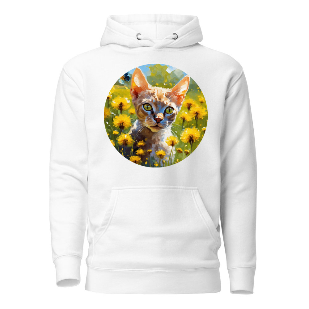 PugMug Custom Tabby Devon Rex Cat Hoodie