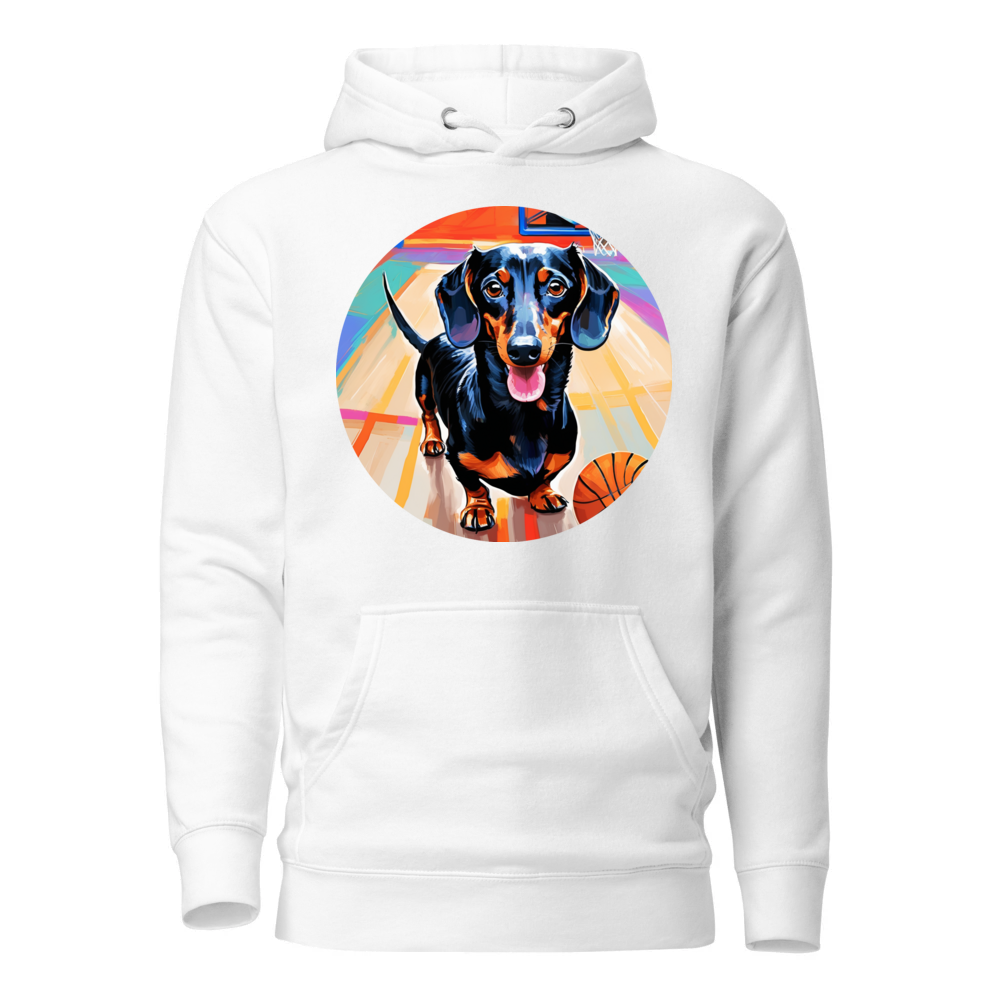 PugMug Custom Black Dachshund Hoodie