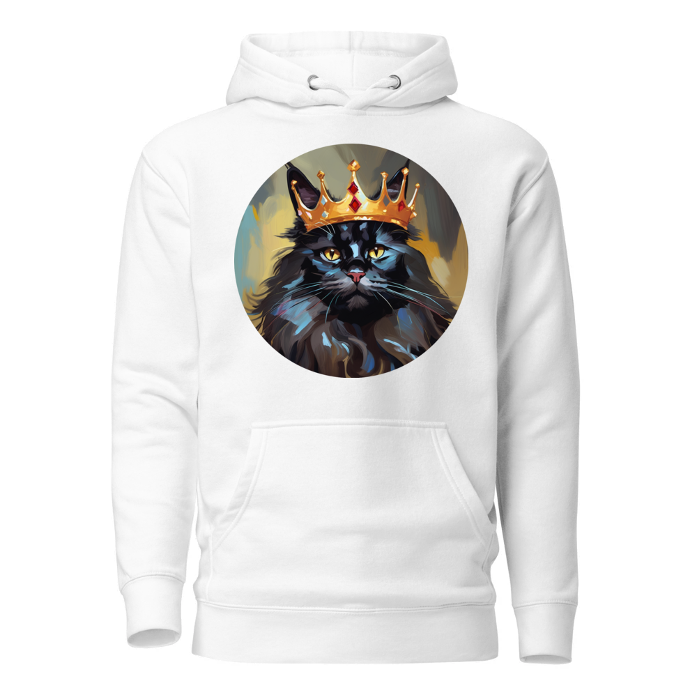 PugMug Custom Black Maine Coon Cat Hoodie